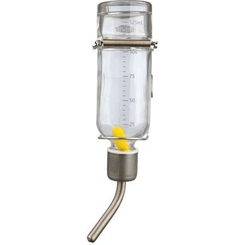 Trixie skleněná napáječka pro křečky 125 ml s úchytem na klec 61901