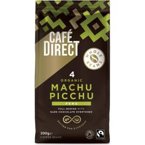 CAFEDIRECT BIO Мачу Пикчу SCA 82 кафени зърна, 200 г