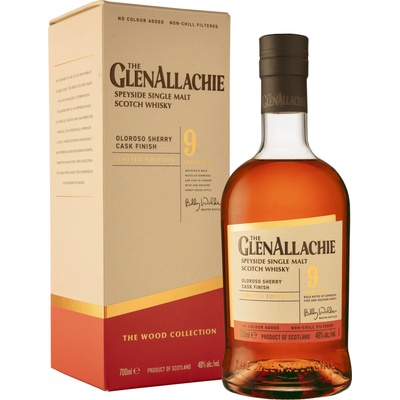 The GlenAllachie Oloroso Sherry Cask Finish 9y 48% 0,7 l (kartón)
