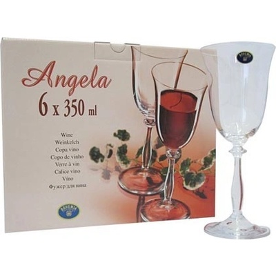 Crystalex Sklenice na víno ANGELA 350ml 6ks