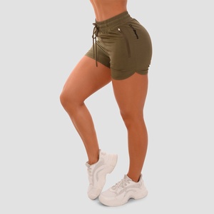 GymBeam Дамски шорти TRN Olive S