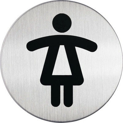 Piktrogram nerez Durable - WC dámy