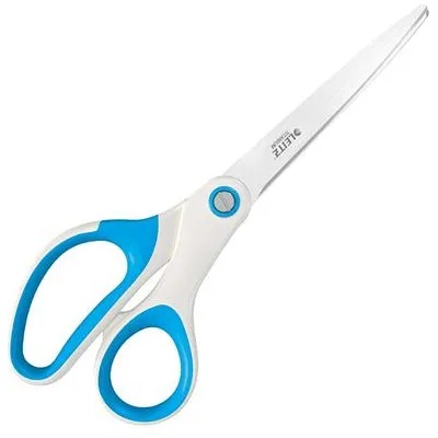 Leitz Офис ножица, 20, 5 см, LEITZ "Wow Titanium", синя 53192036 (53192036)