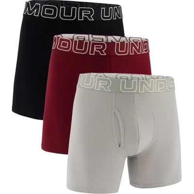 Under Armour Perf Cotton Solid 6in 3Pack Heather
