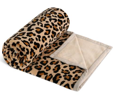 Brotex Deka micro leopard 150x200