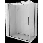 Mexen Velar плъзгаща се душ кабина 160 x 80 см, прозрачна, черна - 871-160-080-01-70 (871-160-080-01-70)