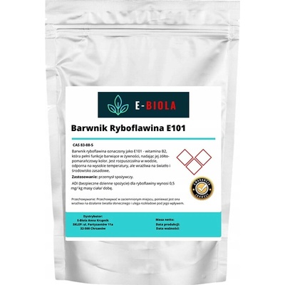 Riboflavin E101 potravinářské cukrářské 250 g