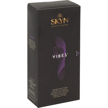 SKYN Vibes model králik silikónový 19 cm fialový nabíjateľný