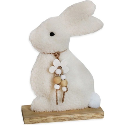 Zajíc textil 17,5cm mix