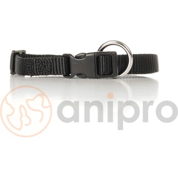 Miazoo Миазоо -Нашийник за кучета от изкуствена лента Спорт+ , 10мм/ 20-35см - черен