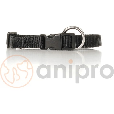 Miazoo Миазоо -Нашийник за кучета от изкуствена лента Спорт+ , 10мм/ 20-35см - черен