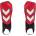 Hummel Футболни кори Hummel Shin Guards Senior - Red/White