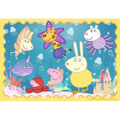 RAVENSBURGER Puzzle Prasátko Peppa 35 dílků