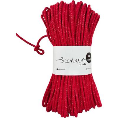 Bavlněná šňůra na šití 6mm/50m - TOFFI