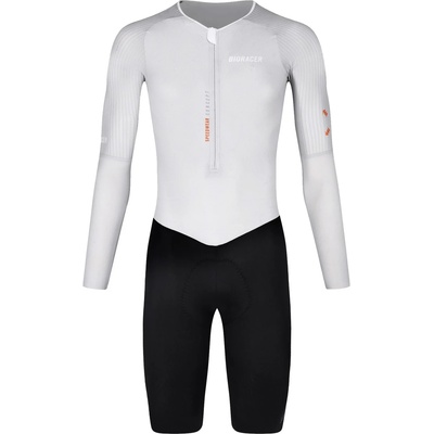 Bioracer Мъжки скин за колоездене Bioracer Speedwear Time Trial Suit Cycling skinsuit - Cool Grey (002-3984-0211)