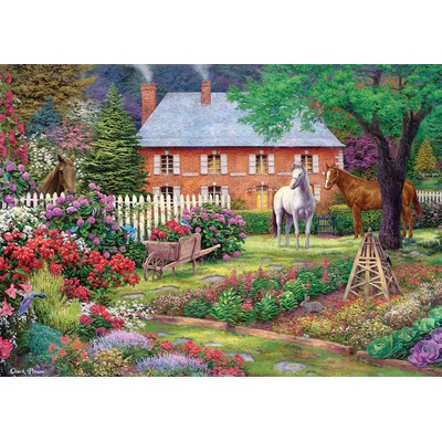 Art Puzzle - Puzzle Pinson: Equestrian Garden 1500 - 1 500 piese