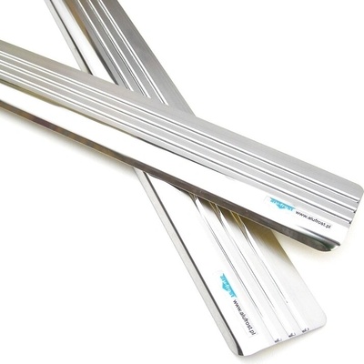 Alu-Frost Nerezové prahové lišty Dacia Jogger (od roku 2021>) - s 3D polepy | ALU FROST | Zboží Auto