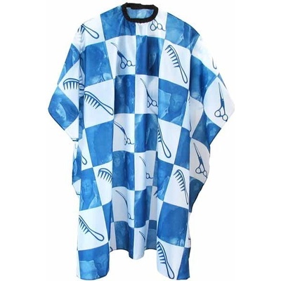 Duko Pláště Kadeřnický střihací plášť modrý