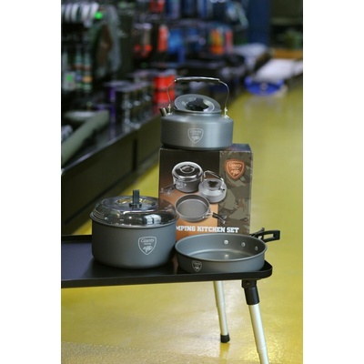 Giants Fishing sada riadov s kanvičkou 3 Piece Pan Kettle Set