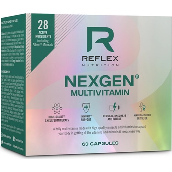 Reflex Nutrition Nexgen Multivitamín 60 kapsúl