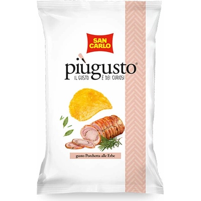 San Carlo zemiakové lupienky s príchuťou porchetty s bylinkami 16 ks 150 g