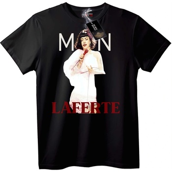 NOONEBRAND Тениска Mon Laferte Музика - XS, White