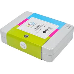RFG Каса за 100 ключа, метална, светло сива (4040140003)