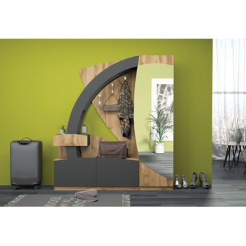 Голд - Аполо Портманто САХАРА дъб вотан / антрацит