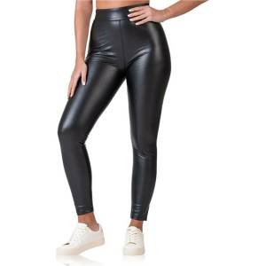 Bellinda RELAX & GO LEATHEROPTIC LEGGINGS - Дамски лосини от кожа - черна Bellinda | Cheren | ЖЕНИ | S