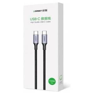 Ugreen US316 70428 USB-C - USB-C PD QC FCP Kabel 100W 5A 480Mb/s 1, 5m - Grau