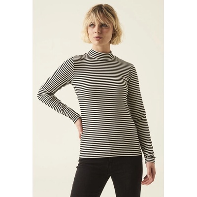 GARCIA ladies T-shirt off white stripe