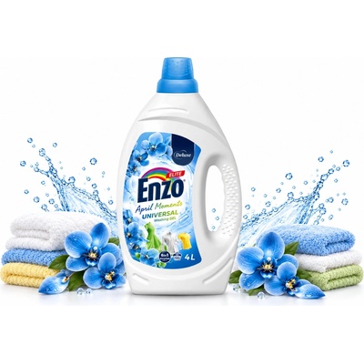 Deluxe Enzo gel 6v1 Elite Universal April Moments prací gel 4 l 100 PD