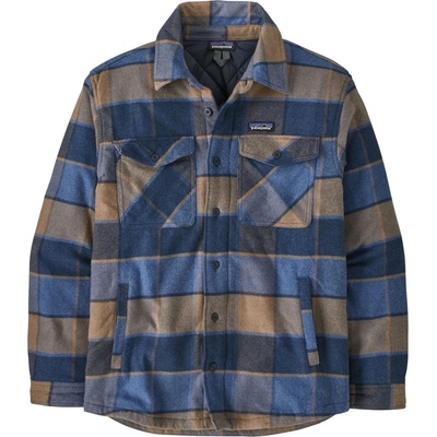 Patagonia Мъжко ежедневно яке Patagonia Lightweight Insulated Fjord Flannel Shirt Casual jacket - William: Smolder Blue - размер XS (003-2926-0411)