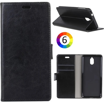 Nokia 3.1 / Nokia 3 2018 Magnetic Wallet Кожен Калъф и Скрийн Протектор