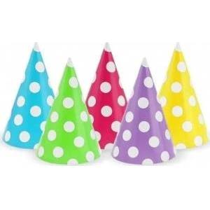 GoDan Paper Caps Polka Dots 100pcs