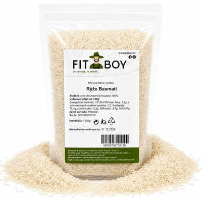Fitboy Ryža Basmati 1 kg