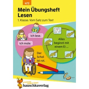 Mein Übungsheft Lesen 1. Klasse - Vom Satz zum Text (ISBN: 9783881004725)
