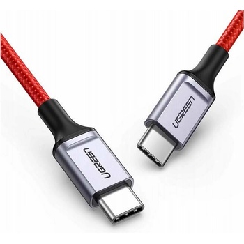 Ugreen 60186 USB-C/USB-C, 60W, 1m, červený