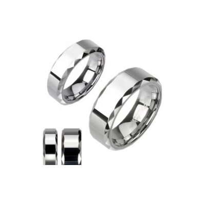 Steel Edge Wolfrámový prsteň Spikes 013