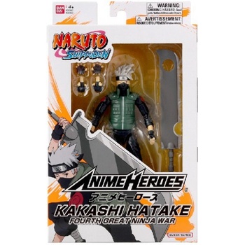 BANDAI Anime heroes naruto - hatake kakashi gourth great ninja war (ah36963)