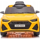 LeanCars Elektrická autíčko Audi RS6 žlté 2x45W BATÉRIA 12V4,5Ah 2023