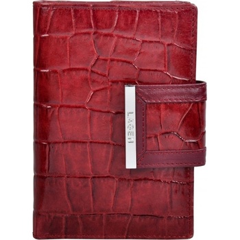 Lagen dámska kožená peňaženka Red 61174 2 červená