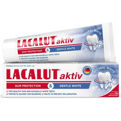 Lacalut Aktiv Gum protection & Gentle white 75 ml