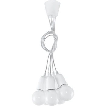 Nice Lamps Бяло висящо осветително тяло ø 25 cm Rene - Nice Lamps (NL.0571)