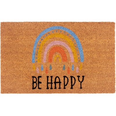 Hanse Home Изтривалка от кокосови влакна 40x70 cm Be Happy - Hanse Home (106199-40x70)