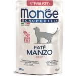 Monge Sterilised Paté Monoprotein beef 85 g