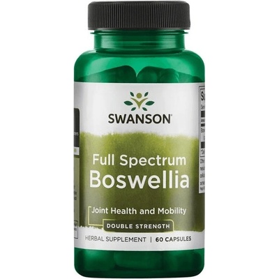 Swanson Full Spectrum Boswellia Double Strength 800 mg 60 kapslí