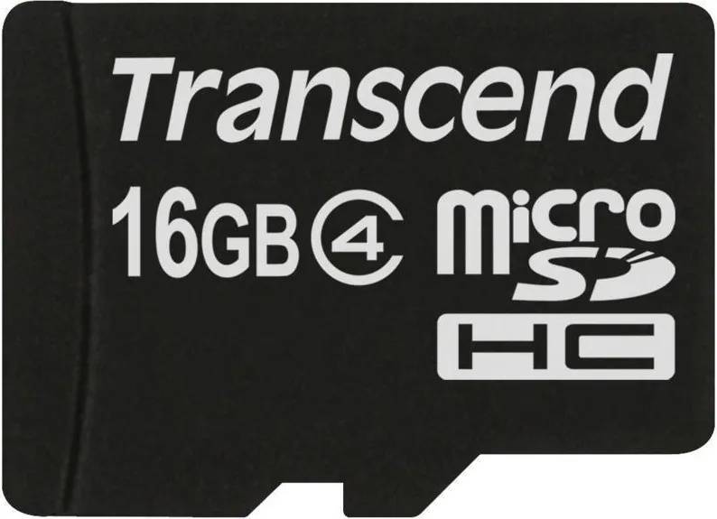 Transcend microSDHC 16GB C4 TS16GUSDC4