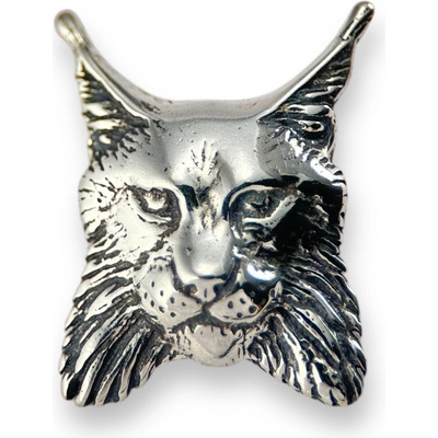 Drakkaria RYS OSTROVID Lynx stříbrný přívěsek P3823