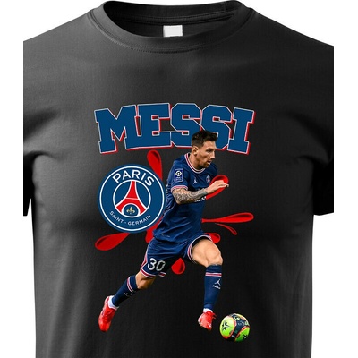 Dětské tričko Lionel Messi ČernáCanvas Dětské tričko Bezvatriko.cz 2378